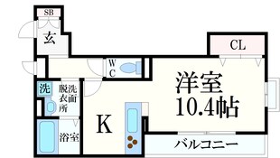 ローレル上河原の物件間取画像